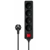 Savio Maitinimo juosta 4 lizdai, 3 m, LZ-14