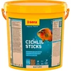 Sera Cichlids Sticks Nature 2kg / 10L, lazdelės - maistas ciklidams