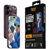Panzer Glass Rinkinys PanzerGlass Classic 2w1 su Fastfit in-a-box stiklu + objektyvu, skirtas iPhone Pro