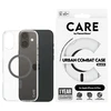 Panzer Glass CARE Flagship dėklas su Juodas MagSafe iPhone 16 Plus, skaidrus