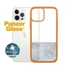 Panzer Glass PANZERGLASS CLEAR CASE IPHONE 12 PRO MAX ANTIBACTERIAL Oranžinis