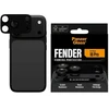 Panzer Glass Grūdintas stiklas na objektyvas PanzerGlass Fender Camera Protector do iPhone 18 Pro juoda porzeczka