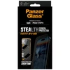 Panzer Glass Grūdintas stiklas PanzerGlass Stealth Ultra-Wide Fit Fastfit do iPhone 17 / 16 Pro