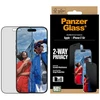 „Panzer Glass“ itin plataus pritaikymo „EasyAligner“ privatumo stiklas, skirtas „iPhone Air“.