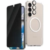 „Panzer Glass CARE“, „PanzerGlass Flagship 3in1“ dėklas + privatumo stiklas + objektyvas „Samsung Galaxy S25 Plus“