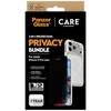„Panzer Glass CARE by PanzerGlass Flagship Privacy 3in1“ dėklas + privatumo stiklas + lęšis, skirtas „iPhone 17 Pro Max“.