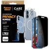 Panzer Glass „CARE by PanzerGlass“ flagmaninis „Privacy 3-in-1“ dėklas + privatumo stiklas + objektyvas, skirtas „iPhone 17“