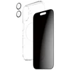 Panzer Glass „CARE by PanzerGlass“ flagmaninis „Privacy 3-in-1“ dėklas + privatumo stiklas + objektyvas, skirtas „iPhone 17“