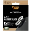 Panzer Glass Grūdintas stiklas na objektyvas PanzerGlass Hoops Glitter do iPhone 17 / 16 / 16 Plus sidabrinė