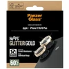Panzer Glass Grūdintas stiklas na objektyvas PanzerGlass Hoops Glitter do iPhone 17 / 16 / 16 Plus auksinė