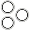 Panzer Glass PanzerGlass Hoops Glitter do Apple iPhone 17 Pro/17 Pro Max/16 Pro/16 Pro Max sidabrinė