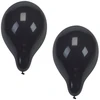 Papstar Balionai Melni 25cm Juodi 10vnt