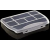 Dėžė Patrol Organizer Domino 19 iš PVC | juoda (19x15,5x3,7cm)