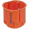 Pawbol Montavimo dėžutė 1 vietos 650C D68/60mm gipso kartono plokštei oranžinė.
