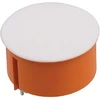 Pawbol Jungiamoji dėžutė d83/49mm su dangteliu oranžinė PO80 650C skirta gipso kartonui