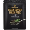 PaxMoly, Juodas Caviar, Brightening, Hydrating & Anti-Aging, Sheet Mask, Face, 25 ml