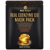 PaxMoly, Real Coenzyme Q10, Hydrating & Revitalising, Sheet Mask, Face, Day & Night, 25 ml