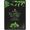 PaxMoly, Real Žalias Tea, Hydration & Elasticity, Sheet Mask, For Face, 25 ml