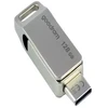 PENDRIVE 3.2 GOODRAM ODA3 Sidabrinis 128GB TYPE-A+TYPE-C
