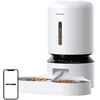 Petlibro Granary maisto dozatorius su dvigubu dubeniu, Wifi, 5L (baltas)