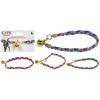 Pets Collection Elastinis katės antkaklis su varpeliu, 3 tipų