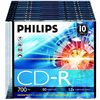 1x10 Philips CD-R 80Min 700MB 52x SL