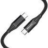 Philips USB-C – USB-C USB kabelis 2 m juodas (DLC5206C / 00)