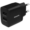 Philips DLP2610 Charger 2xUSB Juodas