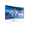 Monitorius „Mmd Monitors“ ekranai „PHILIPS“ 31,5 colio 2560x1440 VA lenktas 1500R 130 mm „EVNIA 5000 Ambiglow“ lenktas QHD 2K 180Hz greitas VA 1 ms GtG HDR10