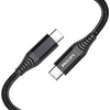 Philips USB-C – USB-C USB kabelis 2 m juodas (DLC5206C / 00)