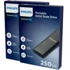 Kietasis diskas Philips Ultra Speed 250 GB Graphite SSD išorinis diskas (FM25SS031P/00)