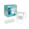 Philips AWP2943WHT3/58 + 3 filtry Micro X-Clean Softening+ balta
