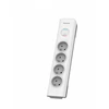 „Philips“ viršįtampių apsauga, 4 lizdai, 2 m, balta, 16a, spn7040wa/60