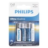 Philips Ultra LR14 C šarminės baterijos, 2 vnt.
