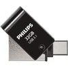 PHILIPS USB 3.1 | USB-C Flash Drive Midnight juodas 32GB