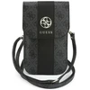 Phone bag Guess 4G & Classic Logos Stripe Strap juodas