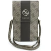 Phone bag Guess 4G & Classic Logos Stripe Strap ruda