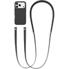 Phone lanyard Usams ZB360 1.08–2.08m juodos spalvos