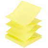 Lipnūs lapeliai FORPUS, Z-veida, 75 x 75 mm, geltona sp., 100 lapelių