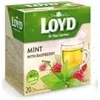 Žolelių arbata LOYD, mėtos ir aviečių skonio, 20 x 1,5 g
