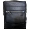 Piquadro, Obidos, Small, Leather Crossbody Bag, Juodas, 22 x 28 x 5 cm, For Men