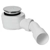 Plastbrno Sifonas dušo EWNN542 Inox Žemas 40/50mm
