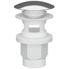 Plastbrno Nutekėjimo sifonas praustuvei 1 1/4" Klik-klak chromuotas