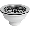 Plastbrno Praustuvės sifonas EDVA 000 115 1 1/2"