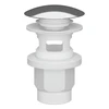 Plastbrno Nutekėjimo sifonas praustuvei 1 1/4" Klik-klak chromuotas