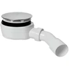 Plastbrno Sifonas dušui EWNN942 Inox, žemas, 45°, 40/50mm