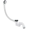Plastbrno Sifonas voniai EVK0141 „Klik Klak Inox“, 45°, 40/50 mm, ilgis 55 cm