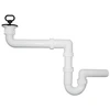 Plastbrno Sifonas U-formos 1 1/4x40mm Kompaktiškas