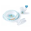 CANPOL BABIES plastikinių indų ir įrankių rinkinys CUTE ANIMALS, 4/401_pin