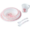CANPOL BABIES plastikinių indų ir įrankių rinkinys CUTE ANIMALS, 4/401_pin
